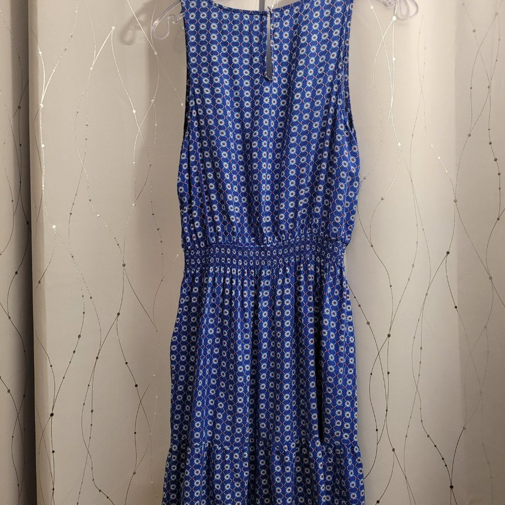 Gap Blue patterned A line dress - Picture 4 of 6
